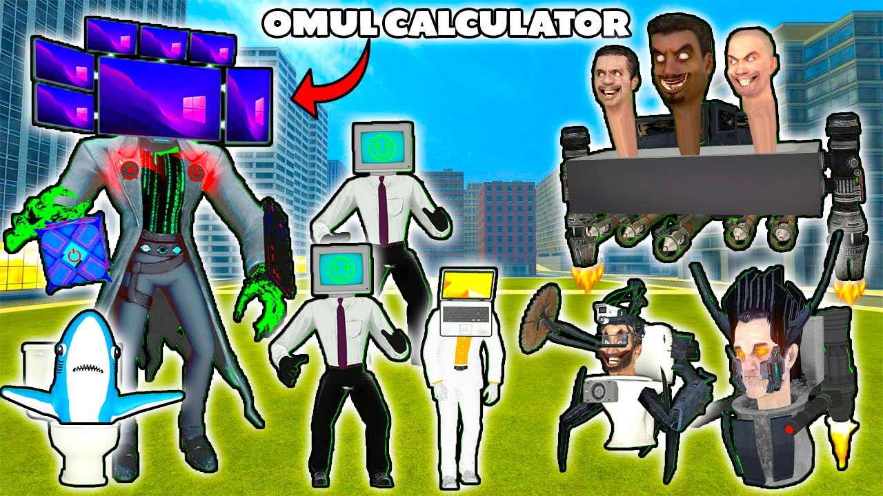 DRACULASS SI TITANUL CALCULATOR DISTRUG SKIBIDI TOALETELE SI CASTIGA CEA MAI MARE BATALIE DIN LUME!