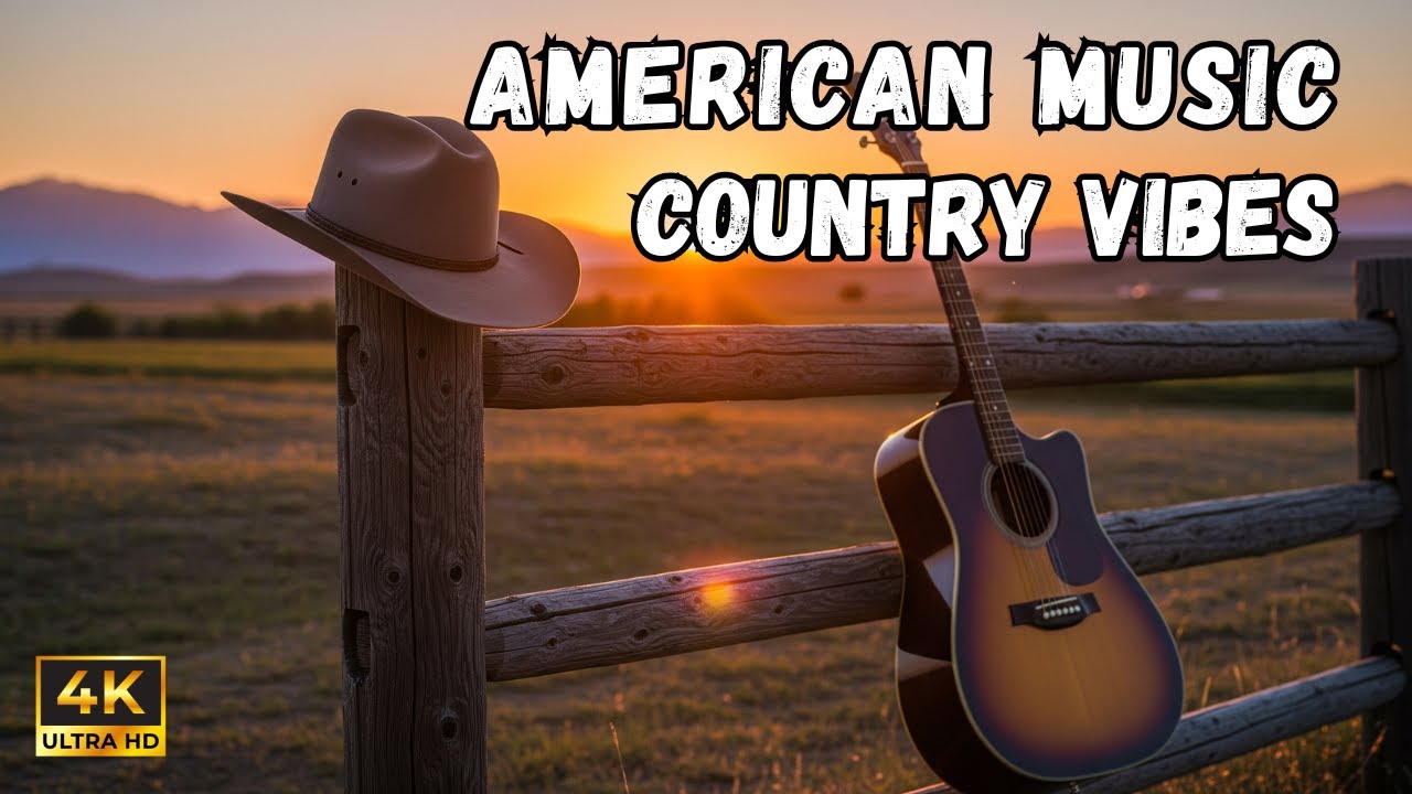 🎶 Desert Horizon – Classic Country Guitar & Western Calm 4K 🎶