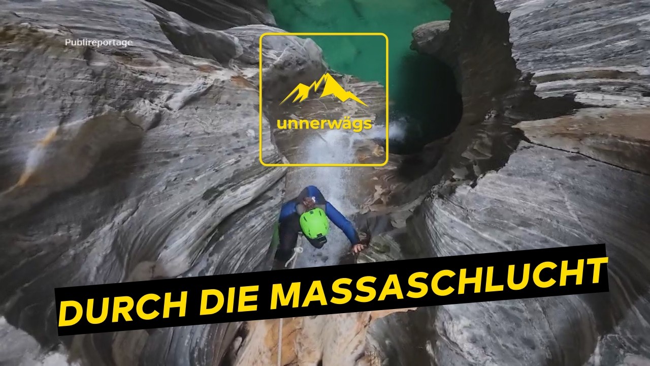 Unnerwägs: Désirée Werlen ist unterwegs In der Massaschlucht