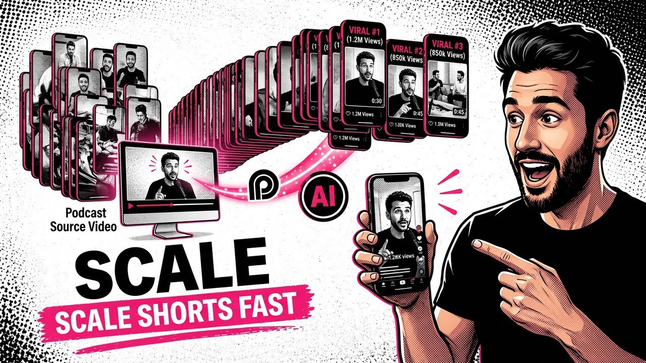 Scaling Shorts Without an Editor: The Opus Clip Method