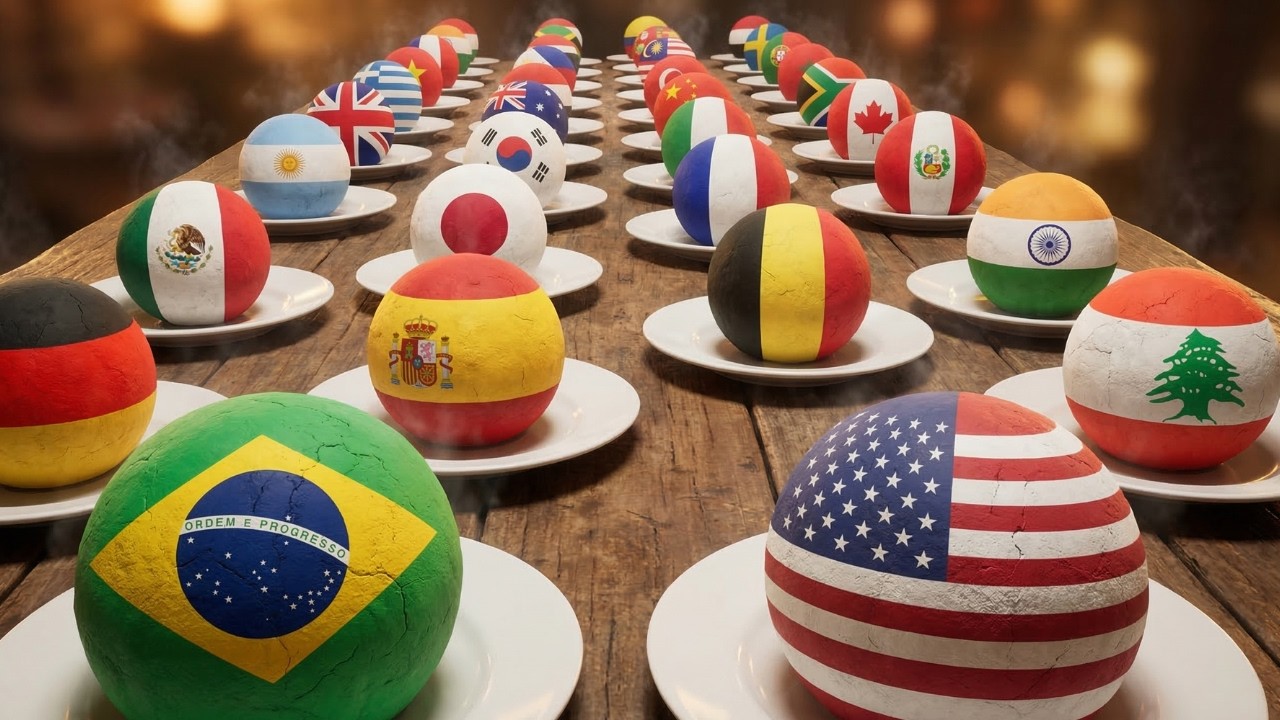 Guessing 34 Countries' Foods Before They Crack Open? 🌎 ASMR