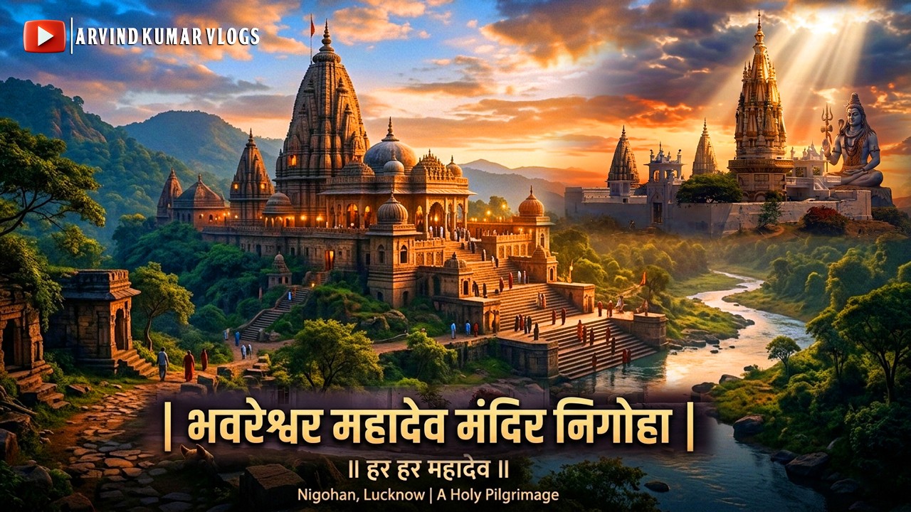 || | भवरेश्वर महादेव मंदिर निगोहा | MahadevTemple Nigoha Utter Pradesh 2026 || @arvindkumarvlogs4k