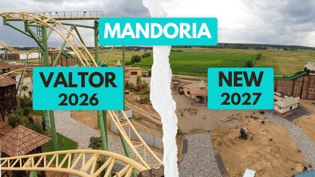 VALTOR &ndash; THE ONLY roller coaster of its kind in POLAND! 🎢 Mandoria + EXPANSION 2027