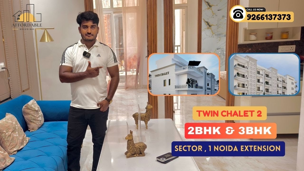 Twin Chalet 2 | 2 & 3 BHK Builder Floors & Duplex | Luxury Low Rise Living with High-Rise Amenities