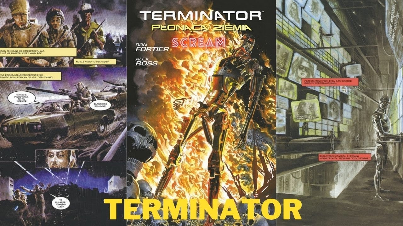 Terminator płonąca ziemia - #243 kolejna świetna pozycja z universum Terminatora od Scream comics