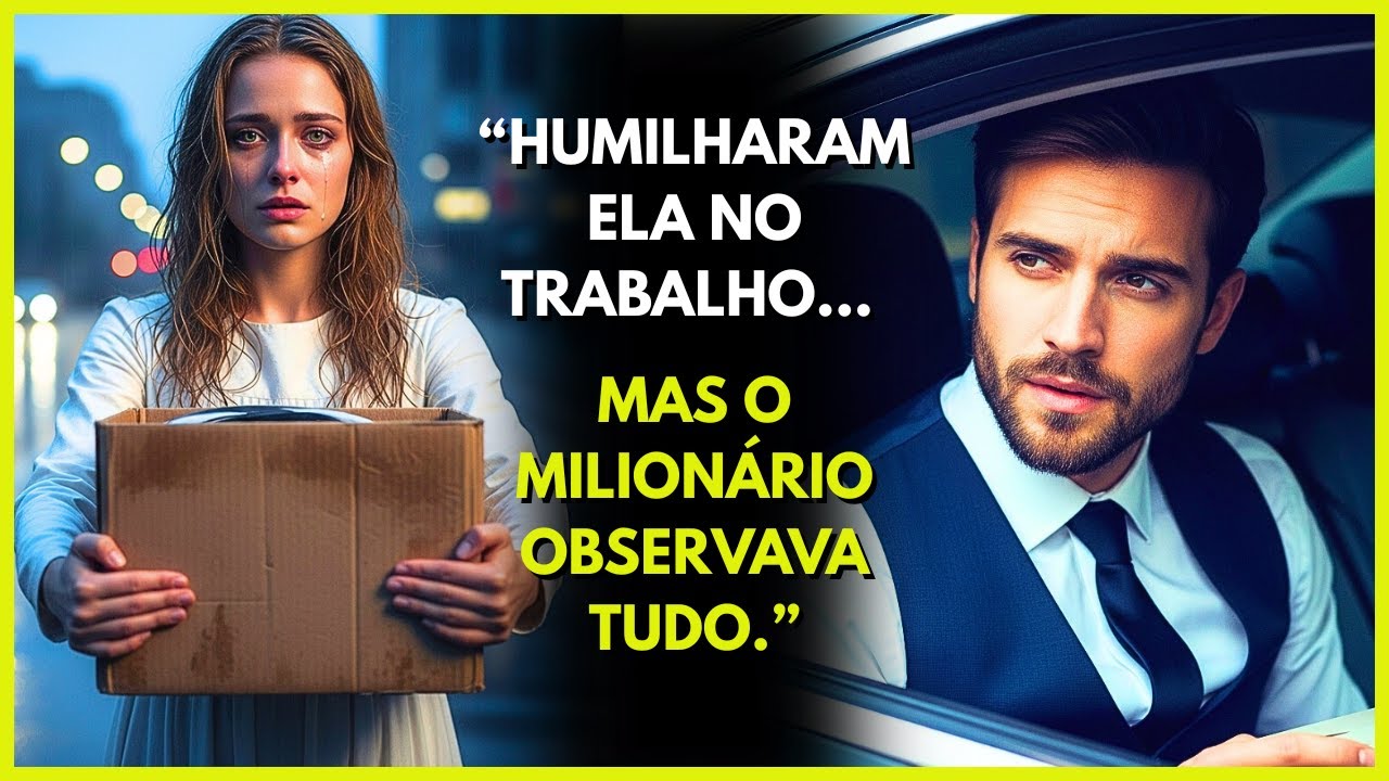 📌FOI HUMILHADA PELO CHEFE… SEM SABER QUE UM MILIONÁRIO OBSERVAVA CADA DETALHE!💔💼