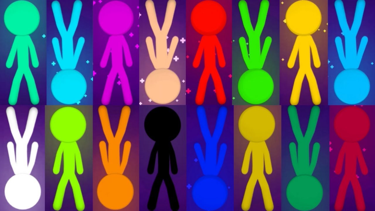 The Best Stickman MINIGAMES - Stickman Party 1 2 3 4 Players Gameplay ( android / ios )