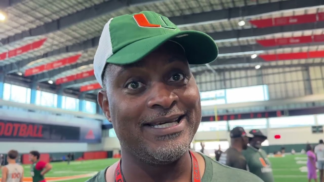 Darrin Smith at Miami Legends Camp June 8, 2025