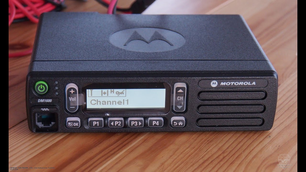 Motorola DM1600 - многоканальная радиостанция