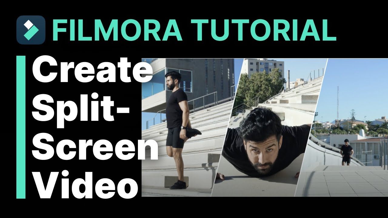 Create Split Screen Video Filmora Tutorial