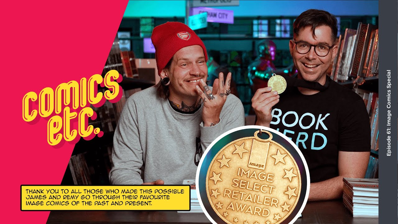 Comics Etc are officially the Image Comics experts and have the award to prove it