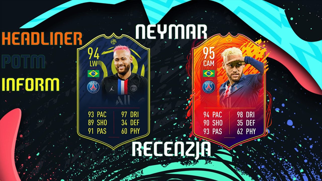 Ocena karty Neymar POTM/HEADLINER [Oczami Golda] Fifa 20 Ultimate Team