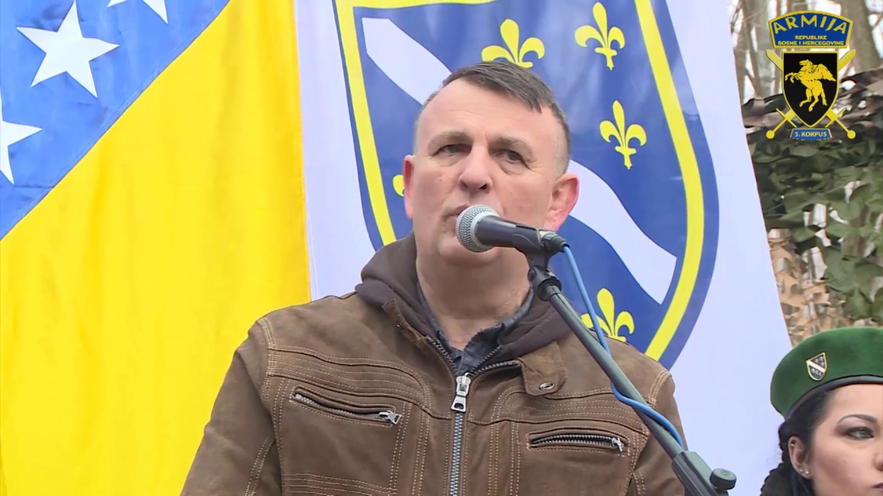 Hasin vrh 2018, obraćanje Amira Avdića, komandanta 510.oslobodilačke brigade