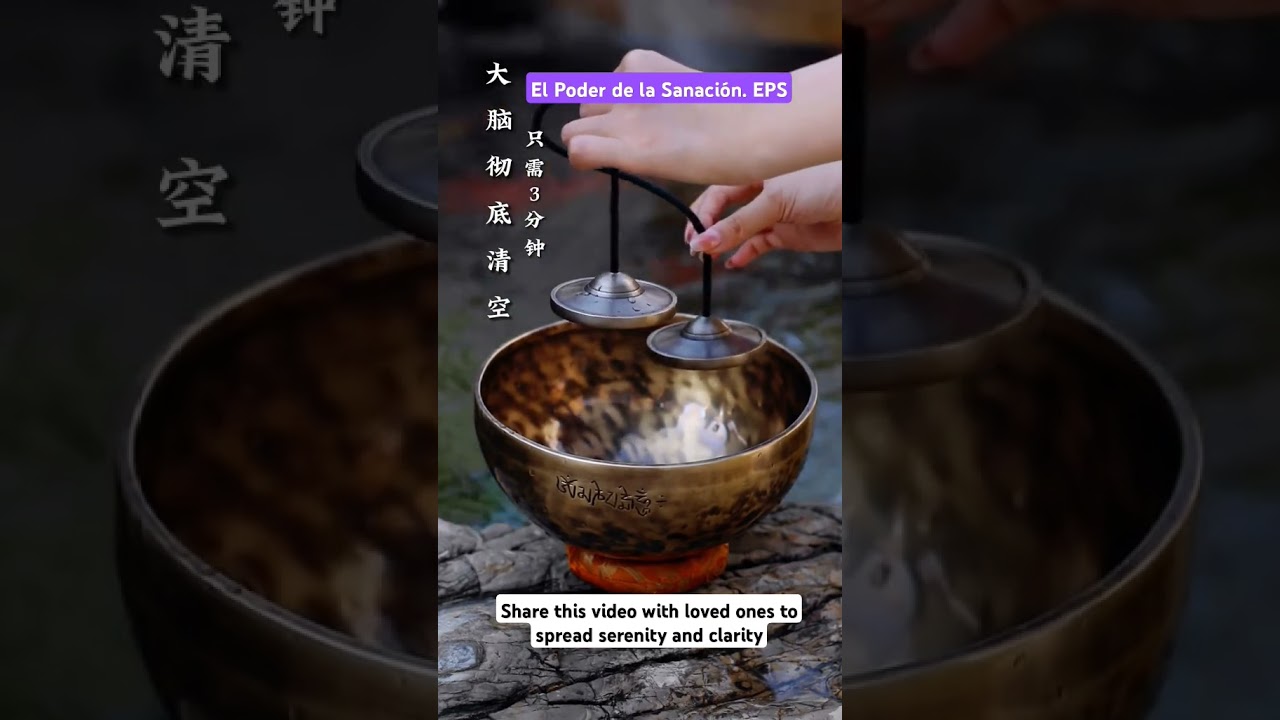 Transformative Tibetan Bowl & Tingsha Sounds: Deep Relaxation & Emotional Healing.  #health #foryou