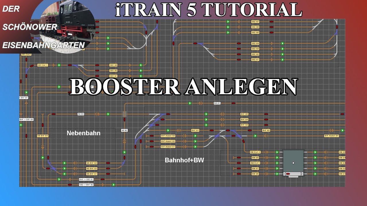 iTrain 5 Modelleisenbahn Software Modellbahnsteuerung Tutorial Part 13 Booster anlegen