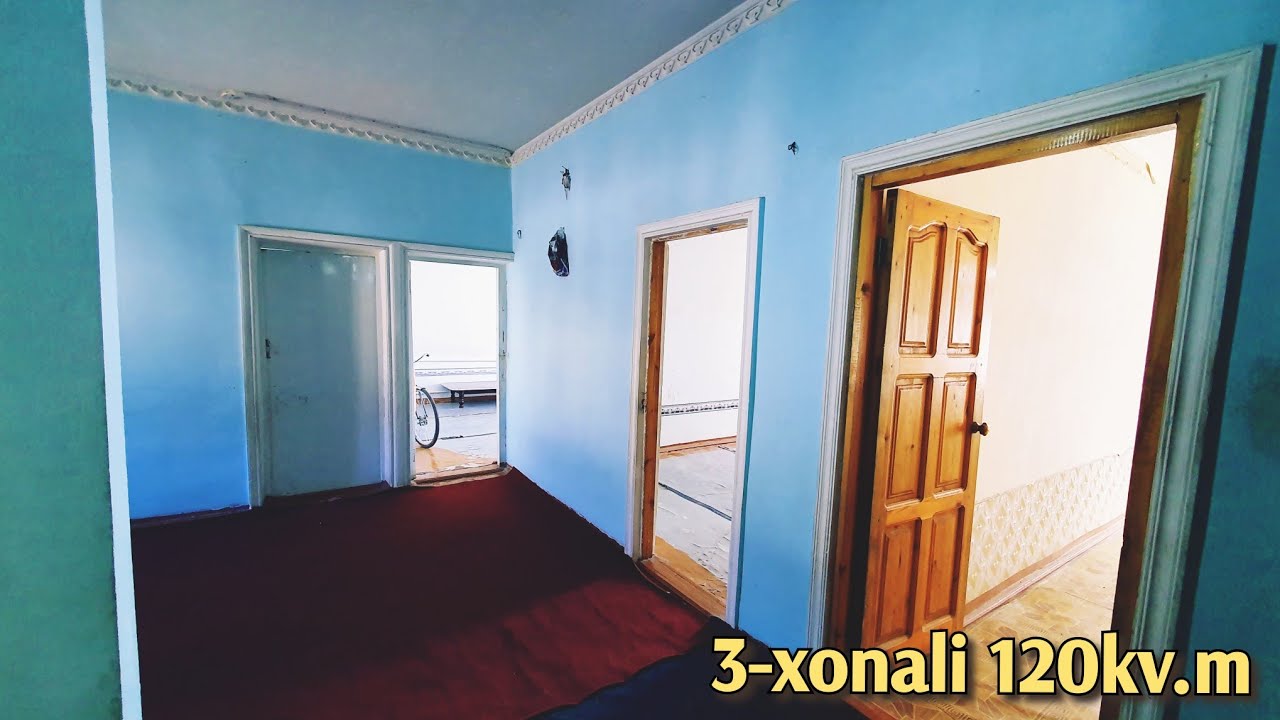 ХИВА-ШАХАР ДОХАХЛЕБ ЁНИДА 120КВ.М 3-ХОНАЛИ КВАРТИРА КЕЛИШИЛГАН НАРХДА СОТИЛАДИ ЦЕНА: 25 000$