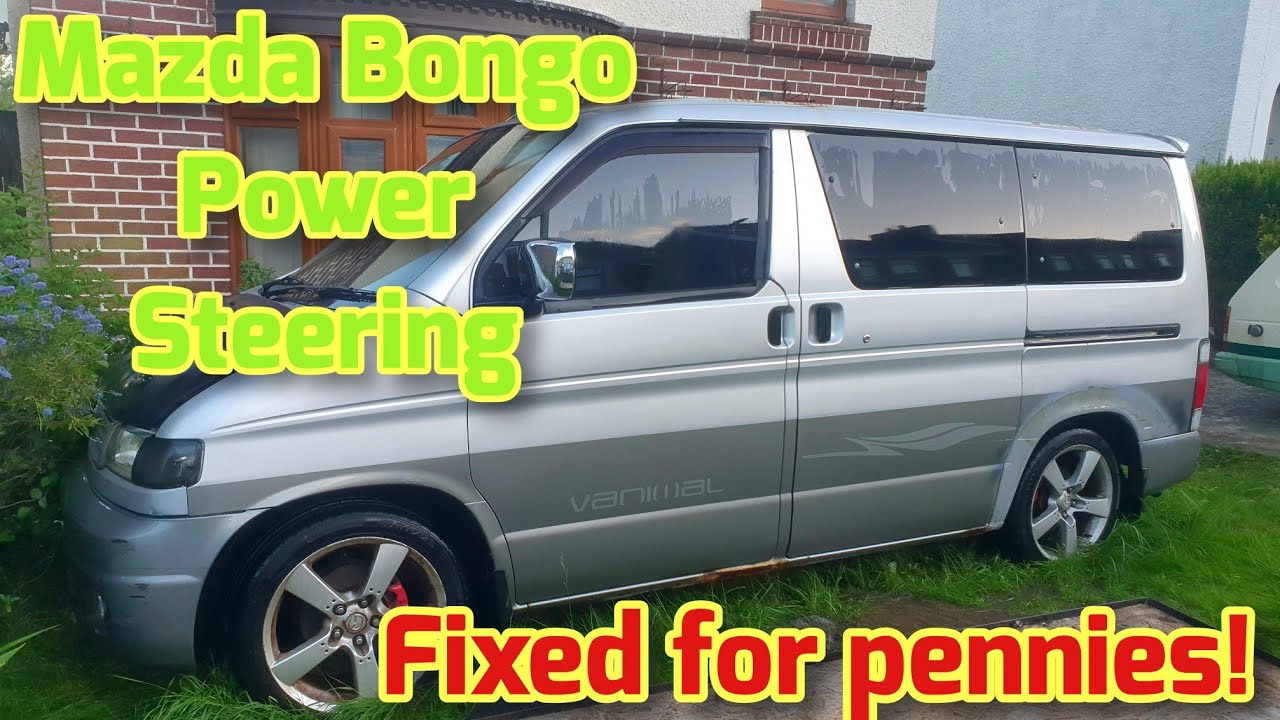 Mysterious Power Steering Fluid Loss - Mazda Bongo - Fixed for pennies