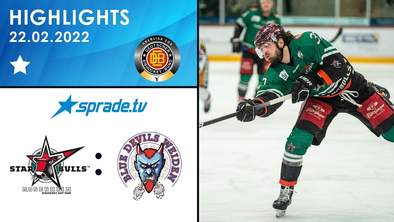 37. Spieltag: Starbulls Rosenheim - Blue Devils Weiden