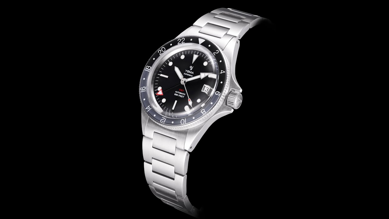 Un reloj GMT Francés muy versátil y de gran calidad, Yema Superman GMT