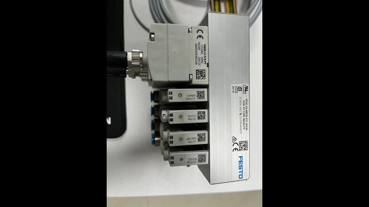 Festo VTUG + VAEM + CTEU-PN + Siemens S7-1200 + Tia Portal V15