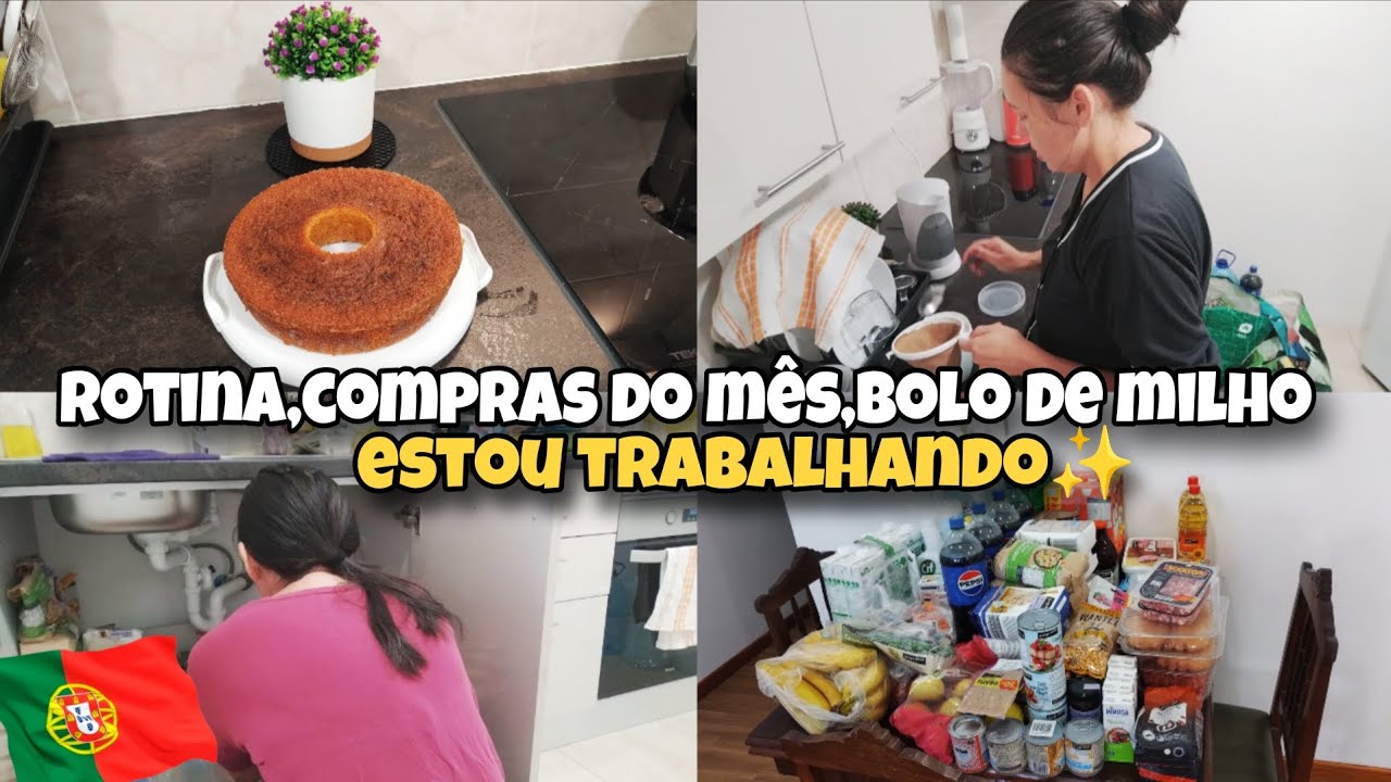 ROTINA DE CASA/COMPRAS DO MÊS, CONSEGUIR UM TRABALHO TEMPORÁRIO.PT