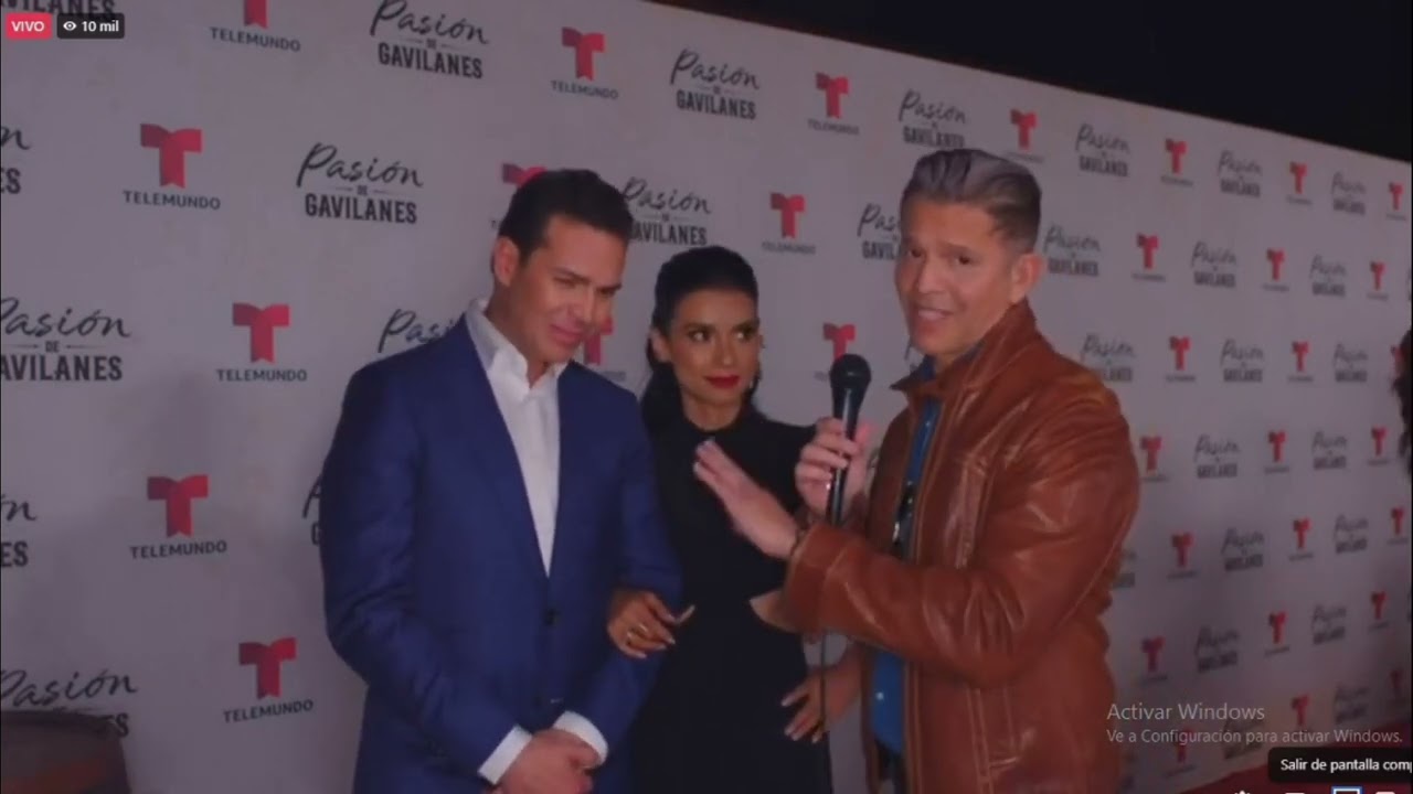 PDG2 Paola Rey y Juan Alfonso - Entrevista Presentaci&oacute;n Pasi&oacute;n de Gavilanes 2.(10/02/2022)