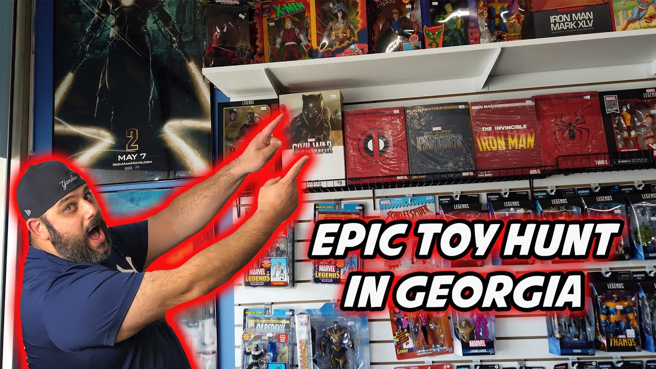Toy Hunting in Georgia, New Black Series Wave, and Hot Toys