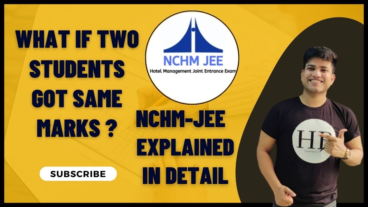 Understanding the NCHMCT JEE 2022 Exam In Detail / Highlights of NCHMCT JEE 2022