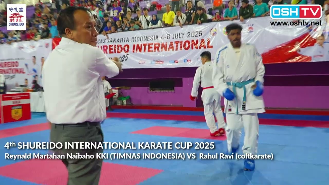 BOB | Reynald Martahan Naibaho VS Rahul Ravi 4th Shureido International Open Karate Cup 2025