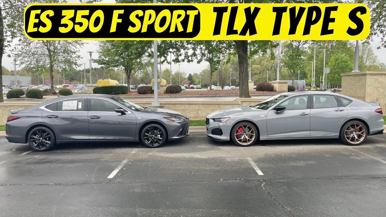 2024 Acura TLX Type S VS 2024 Lexus ES 350 F Sport!