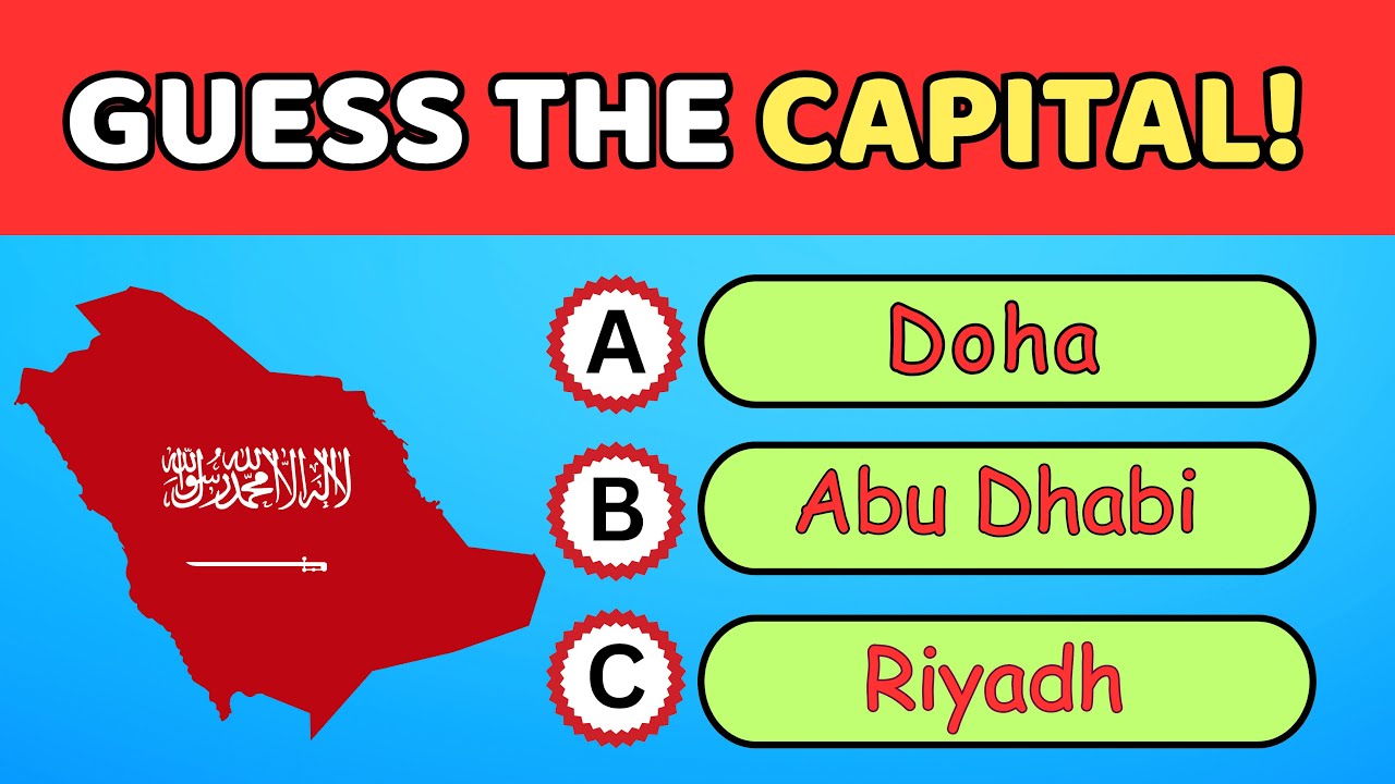 Can You Guess the Capital City? Ultimate Countries Quiz Challenge! |Capital city Quiz|.