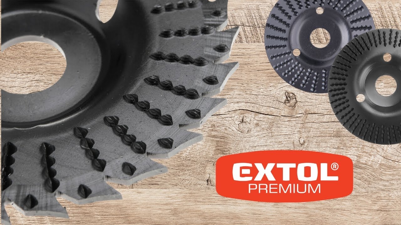 Extol sokoldalú faforgácsoló korongok