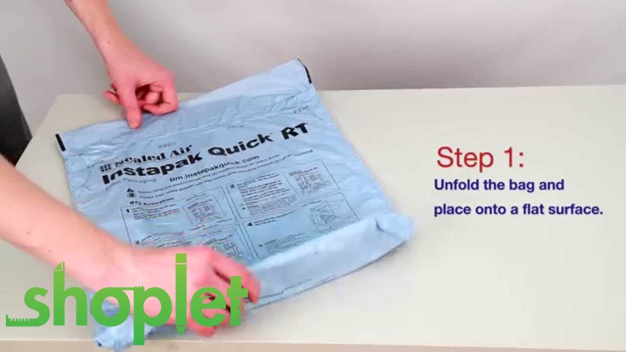 Sealed Air Instapack Quick RT Packaging Bags