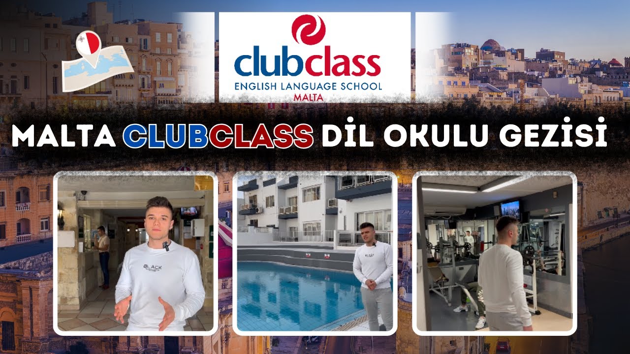 Malta Dil Okulları - Malta CLUBCLASS Dil Okulu'nu Sizler için Gezdik