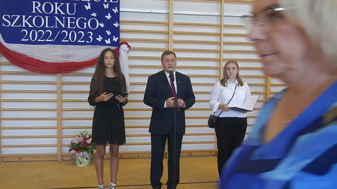 Inauguracja Nowego Roku Szkolnego w SP Krzywin (01.09.2022)