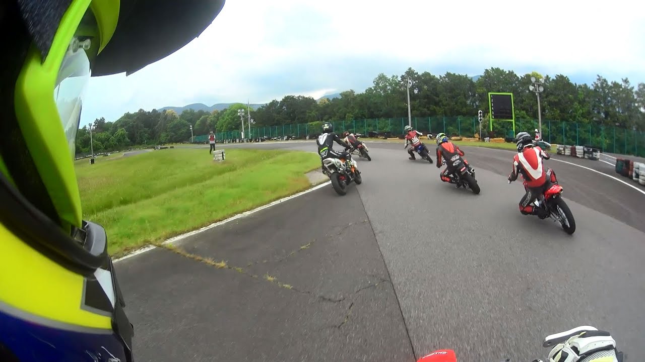 2025.5.18　琵琶湖スポーツランド　モタードパーク　U125　模擬レース　コモタ17インチホイール