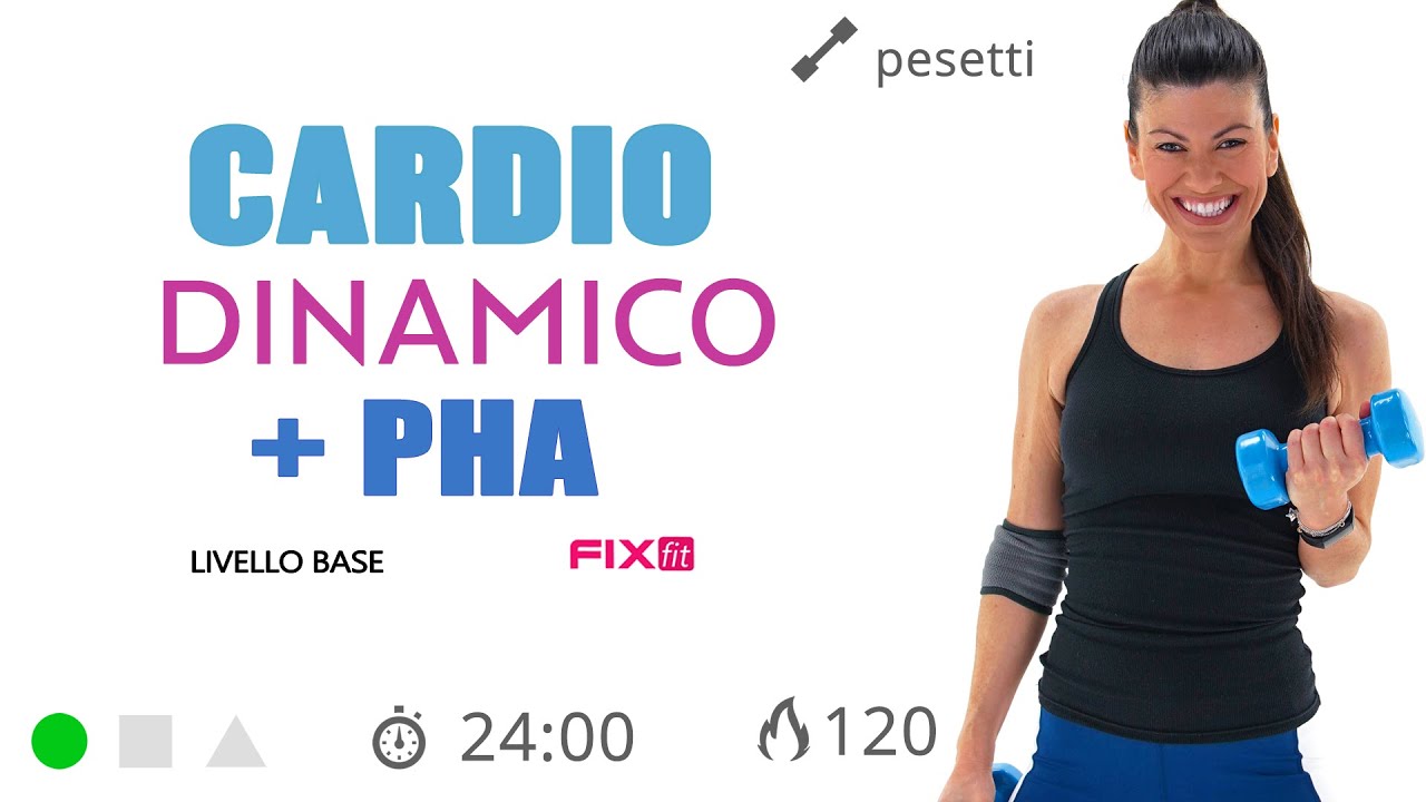 Cardio Workout + PHA: Esercizi A Casa Per Dimagrire e Tonificare Il Corpo