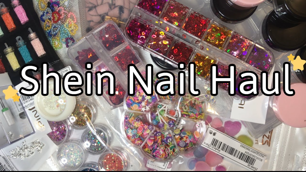 Shein Nail Haul! Organizing My Shein Nail Art!