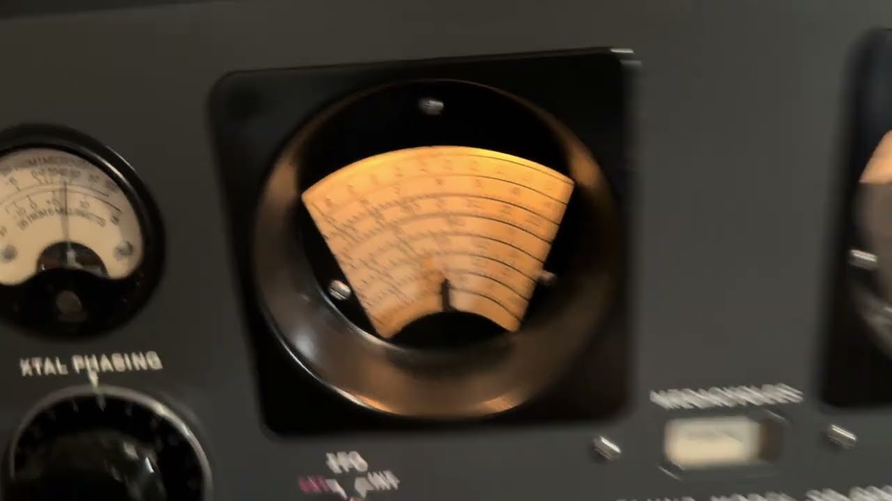 Hammarlund SP600 band scan plus trying to fix a new/old radio