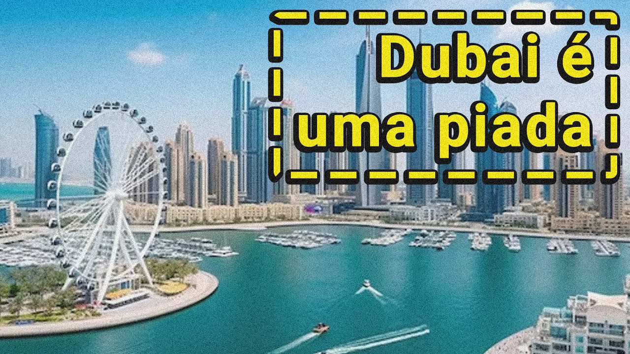 NINGUÉM PRECISA DE UMA DUBAI BRASILEIRA