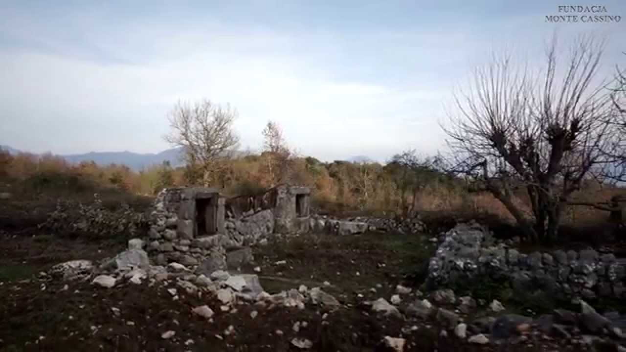 Domek Doktora - Monte Cassino - widok z drona