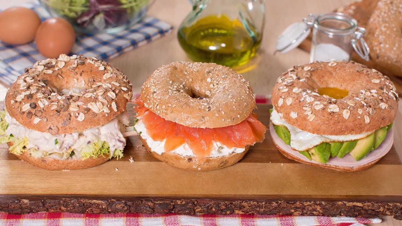 Tres Deliciosas Ideas Para Rellenar Bagels