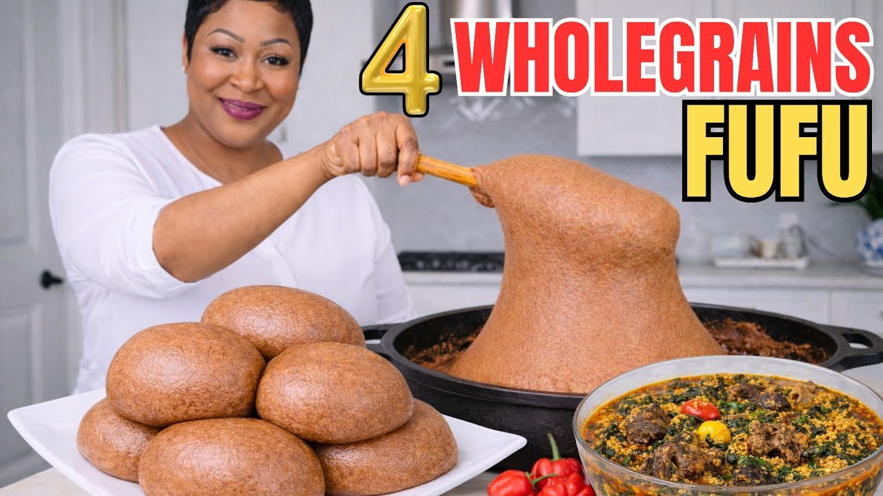No More Hard Multigrain / Whole Grain Fufu. Add This Grain for Next-Day Softness.