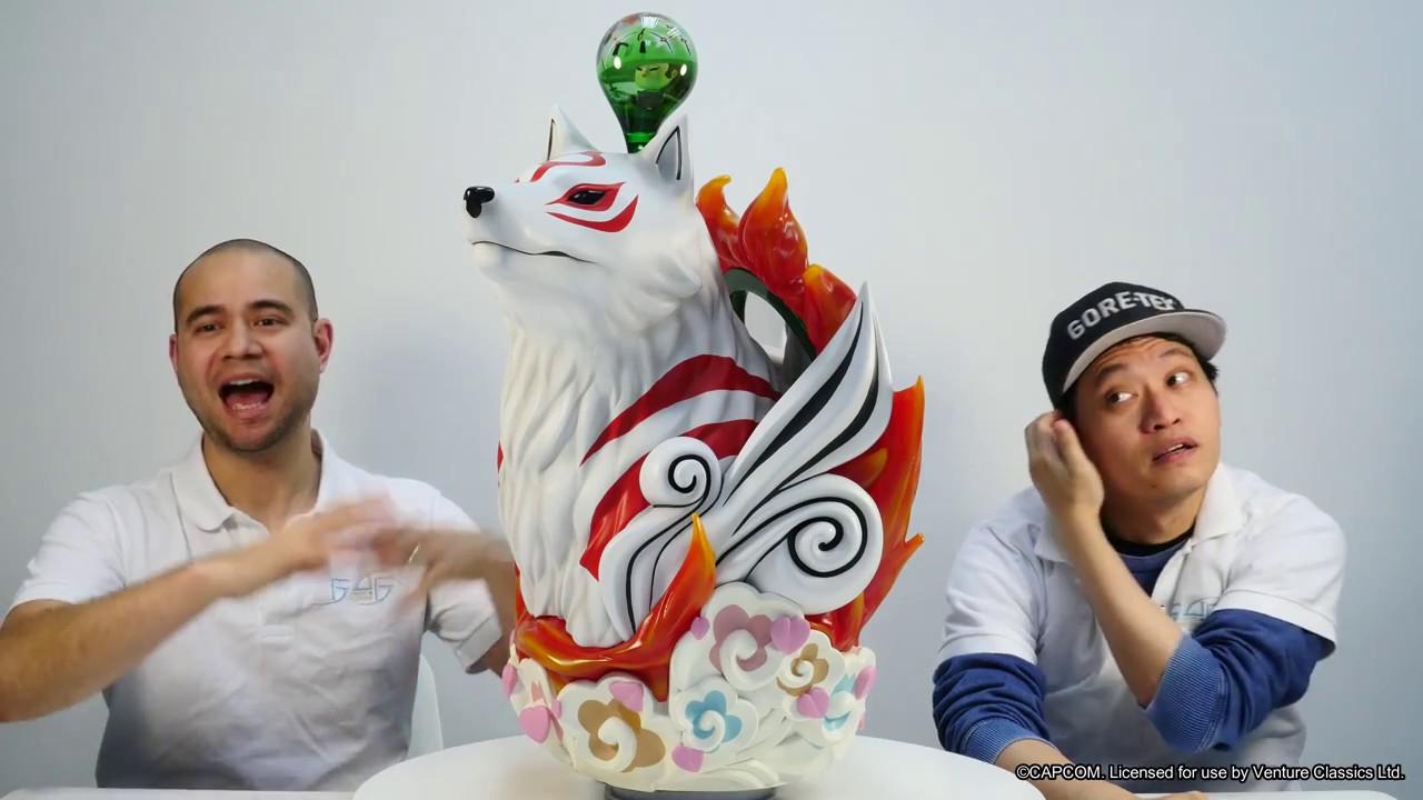 Okami - F4F presents The Making of Amaterasu Life Size Bust