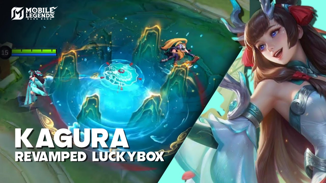 REVAMPED KAGURA LUCKYBOX SKIN GAMEPLAY - SKILL EFFECTS REVIEW - Mobile Legends: Bang Bang