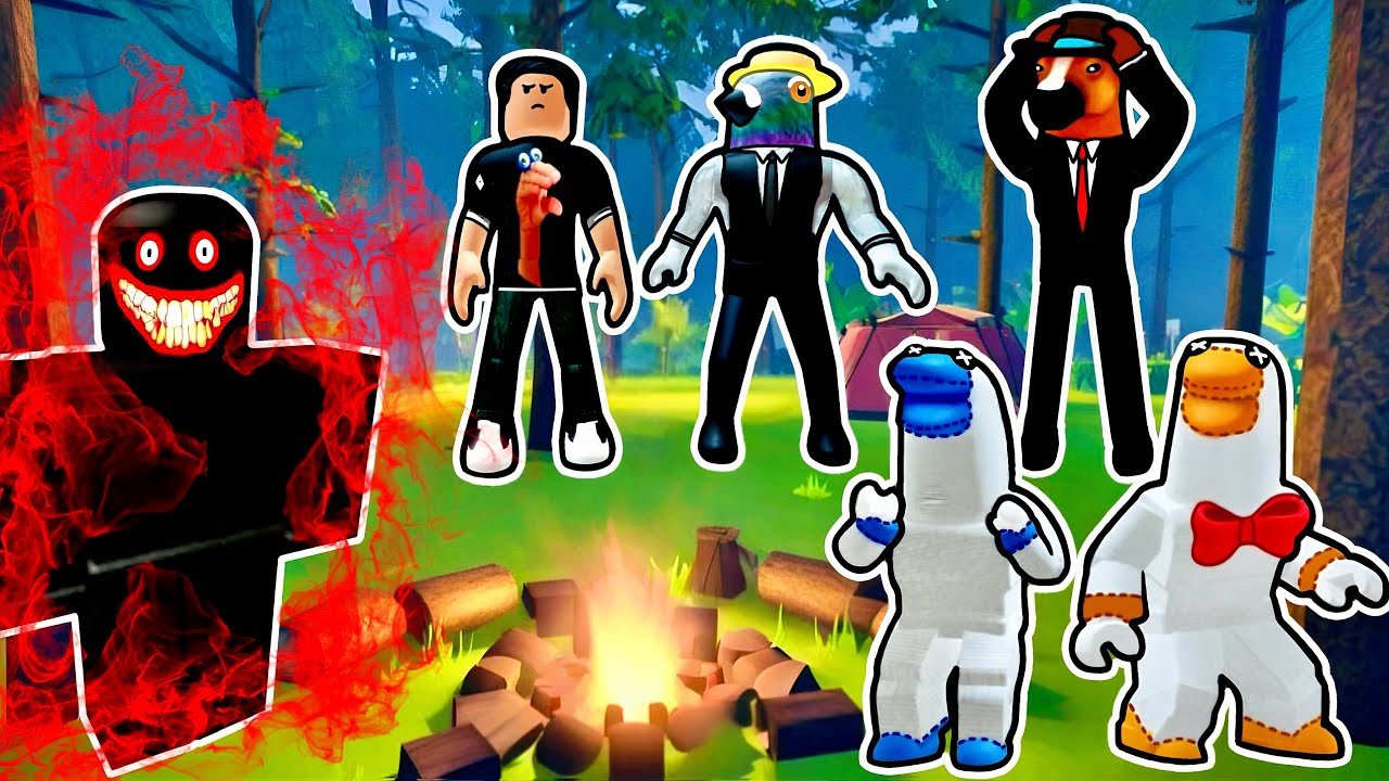 CAMPING STORY! ROBLOX