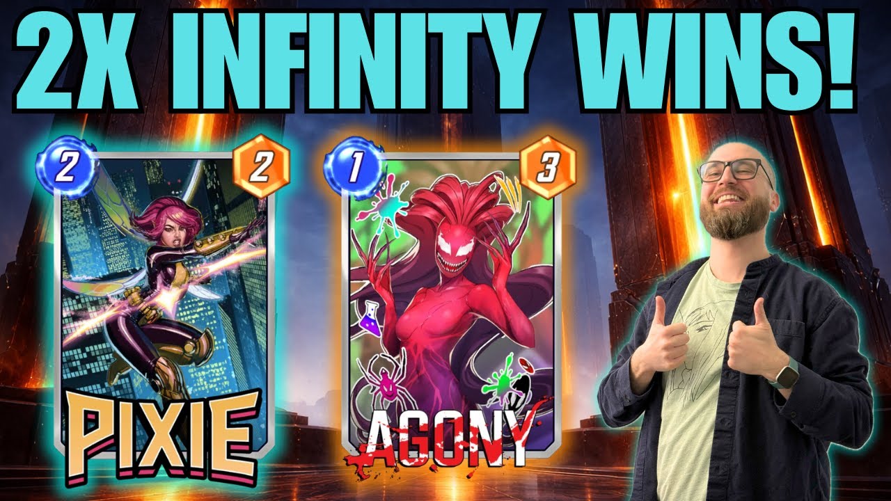 Won Back-to-Back Infinity Conquests With Pixie Man-Spider | Marvel Snap