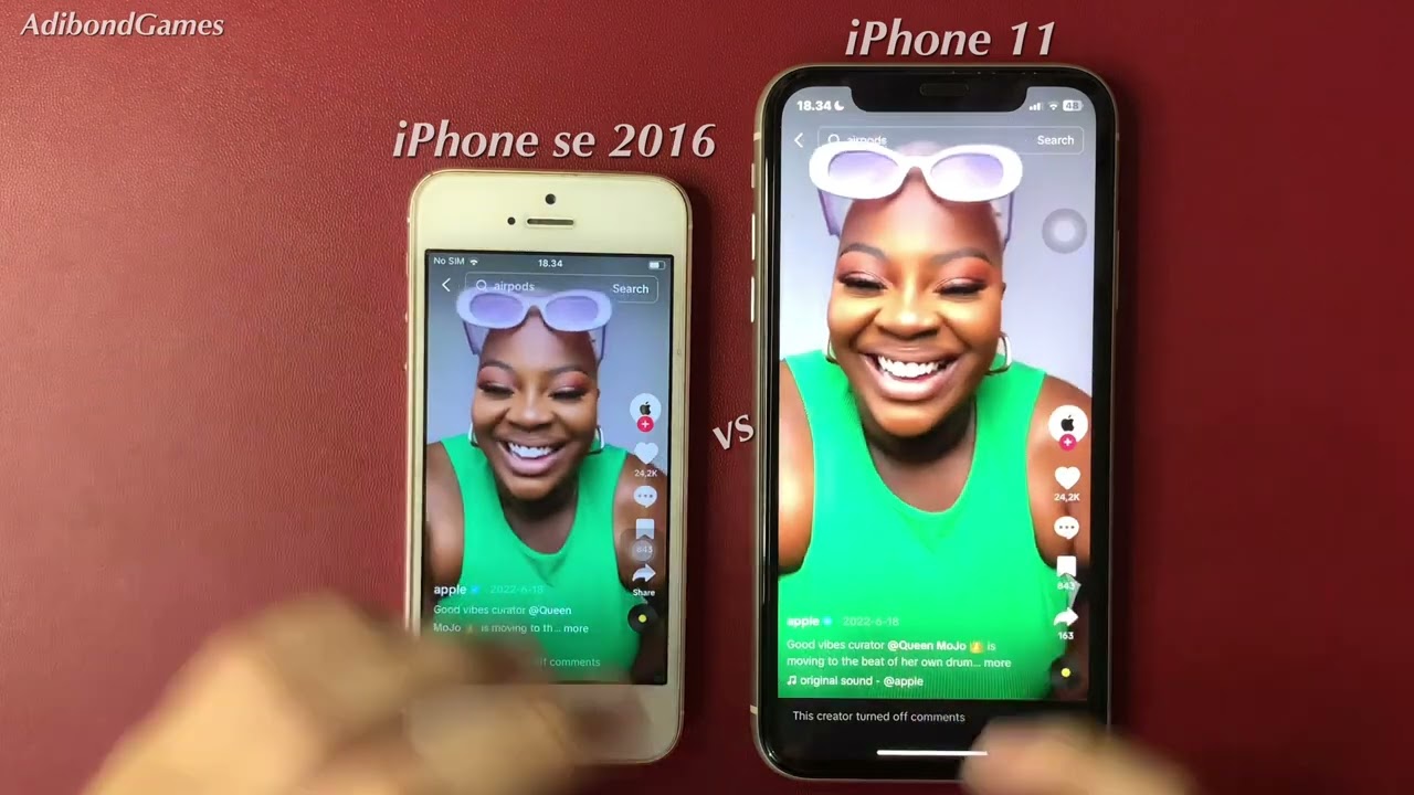 iPhone 11 Vs iPhone Se 2016