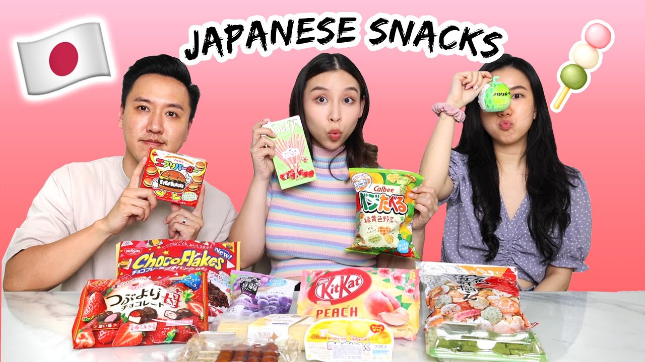 Trying Japanese Snacks 🍡 | TINA TRIES IT