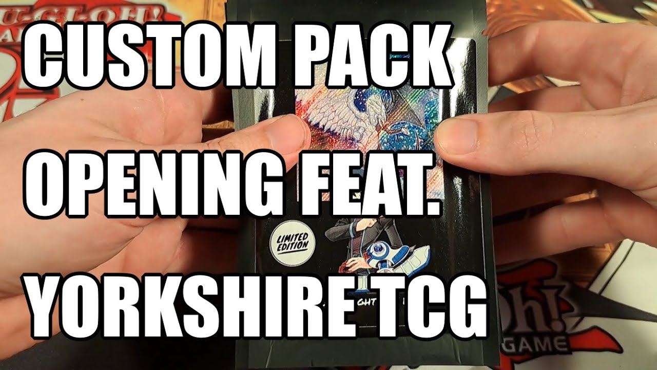 Yugioh - Custom Pack Opening(awsome pulls)
